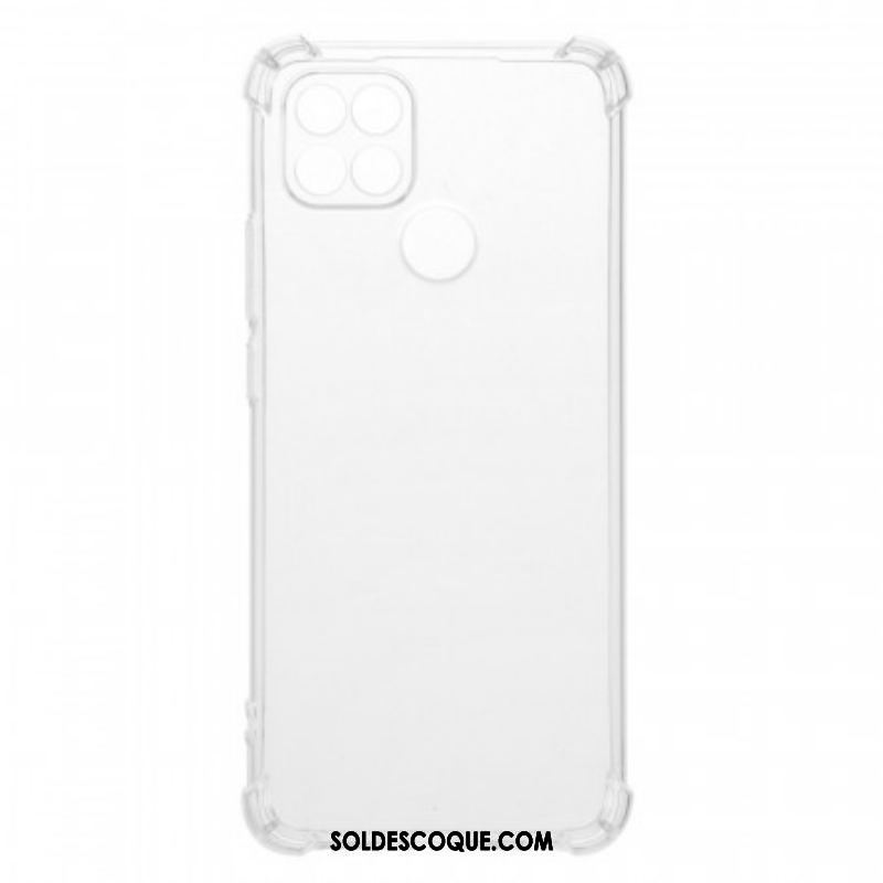 Coque Oppo A15 Transparente Coins Renforcés