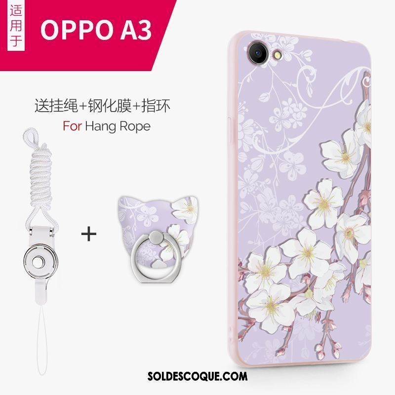 Coque Oppo A3 Personnalité Créatif Tendance Téléphone Portable Ornements Suspendus Soldes