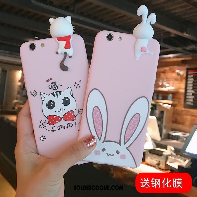 Coque Oppo A3 Rose Charmant Chat Marque De Tendance Petit En Ligne