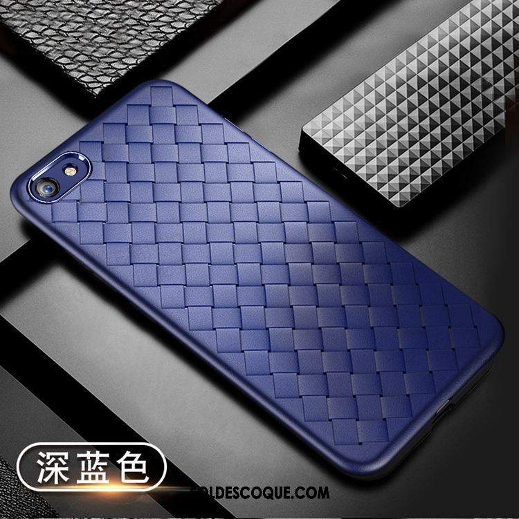 Coque Oppo A3 Silicone Étui Respirant Bleu Protection Soldes