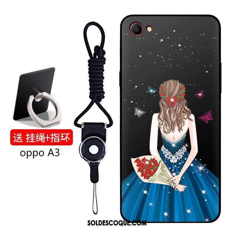 Coque Oppo A3 Tendance Fluide Doux Étui Incassable Personnalité France