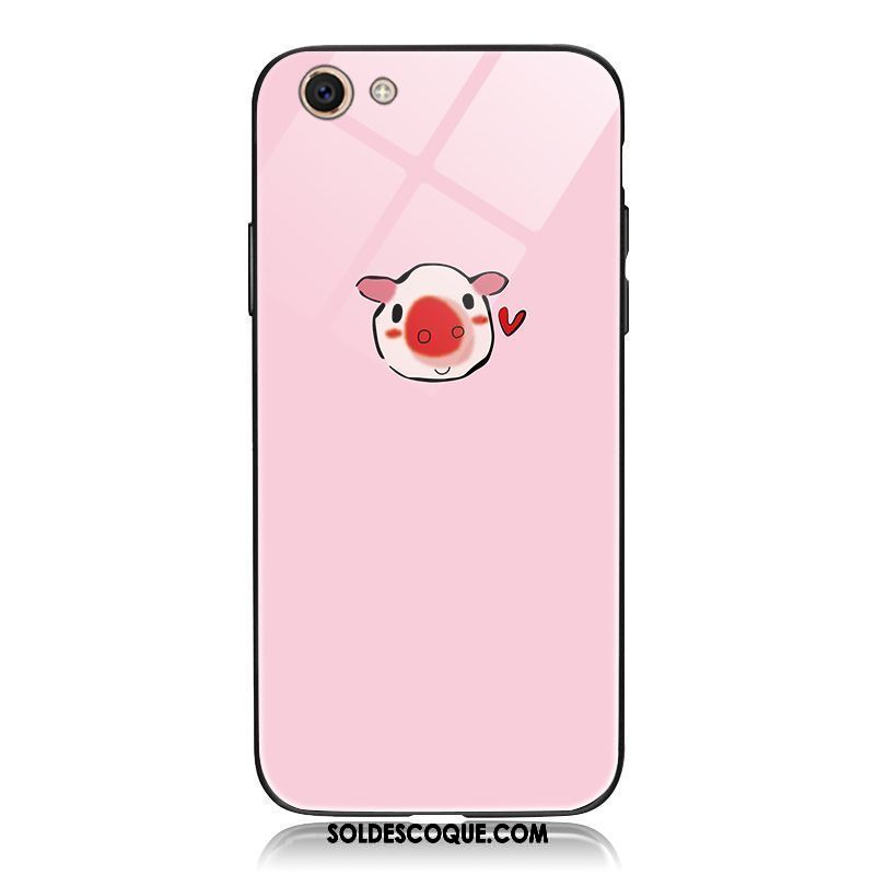 Coque Oppo A3 Téléphone Portable Blanc Dessin Animé Petit Rose En Ligne