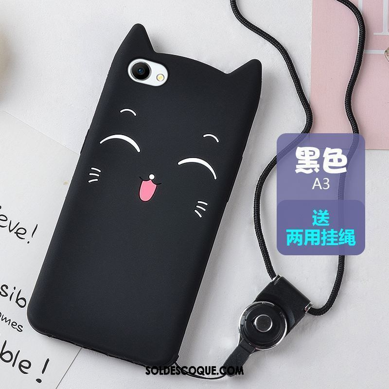 Coque Oppo A3 Téléphone Portable Tendance Noir Tout Compris Personnalité France