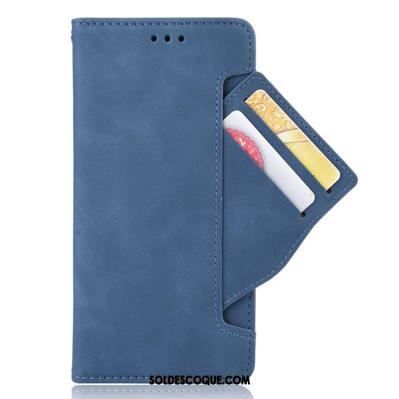 Coque Oppo A31 Bovins Bleu Étui Portefeuille Modèle Fleurie Pas Cher