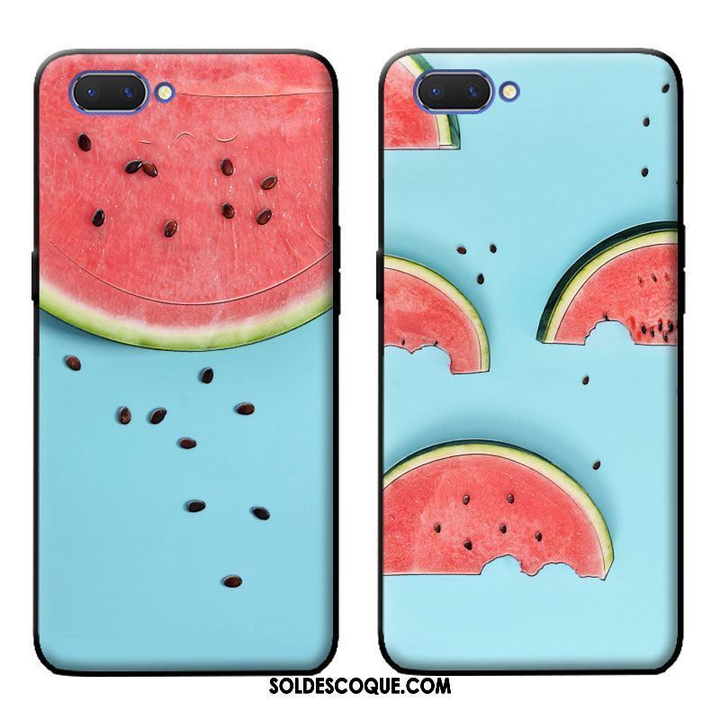 Coque Oppo A3s Nouveau Pastèque Protection Silicone Étui En Ligne