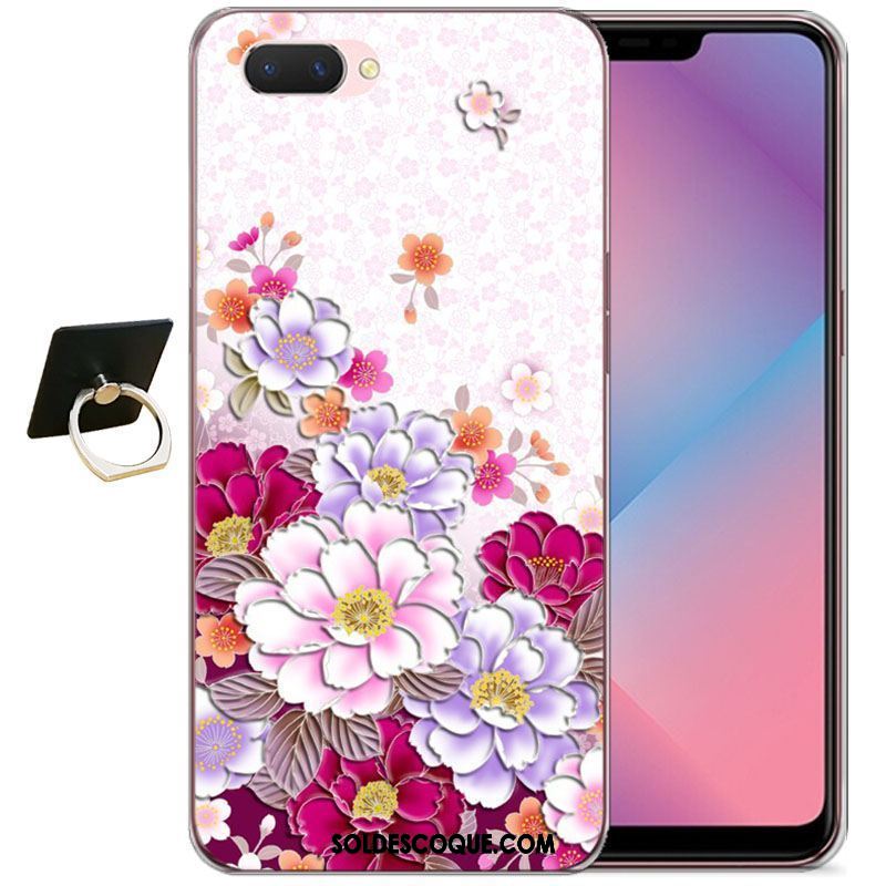 Coque Oppo A3s Nouveau Protection Coque En Silicone Tendance Fluide Doux Soldes