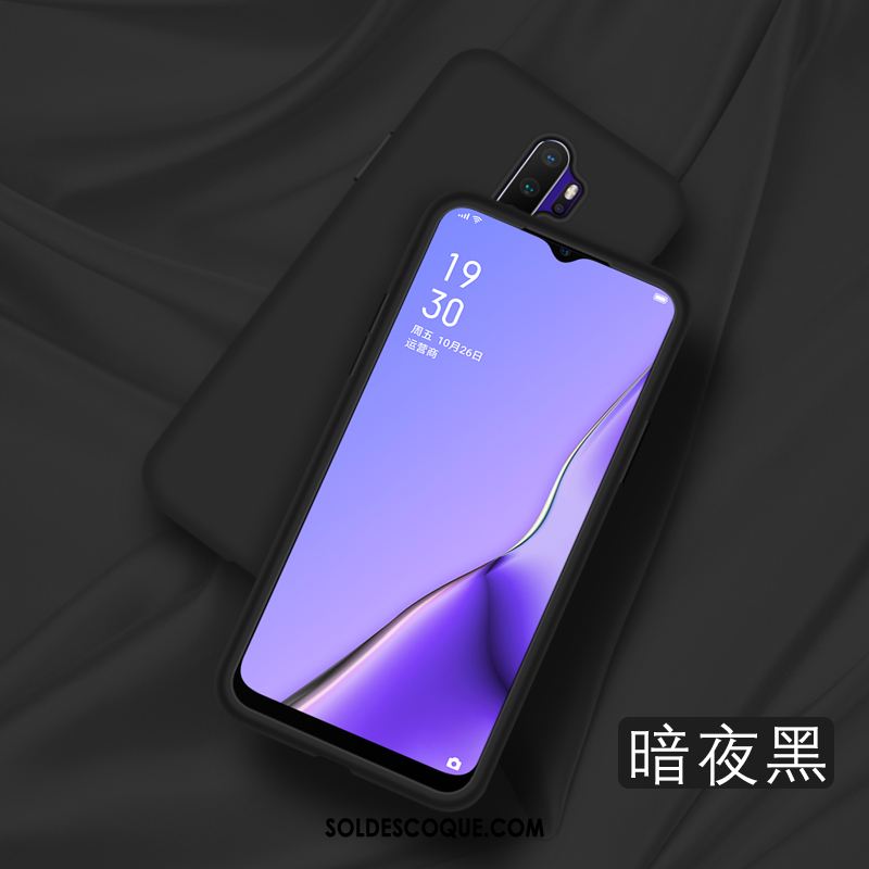 Coque Oppo A5 2020 Incassable Tempérer Silicone Téléphone Portable Fluide Doux Soldes