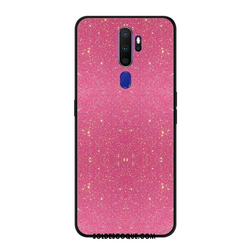 Coque Oppo A5 2020 Étui Verre Téléphone Portable Yarn Quicksand En Ligne