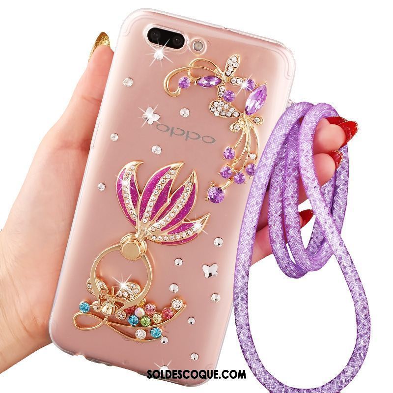 Coque Oppo A5 Incassable Ornements Suspendus Protection Nouveau Violet En Ligne