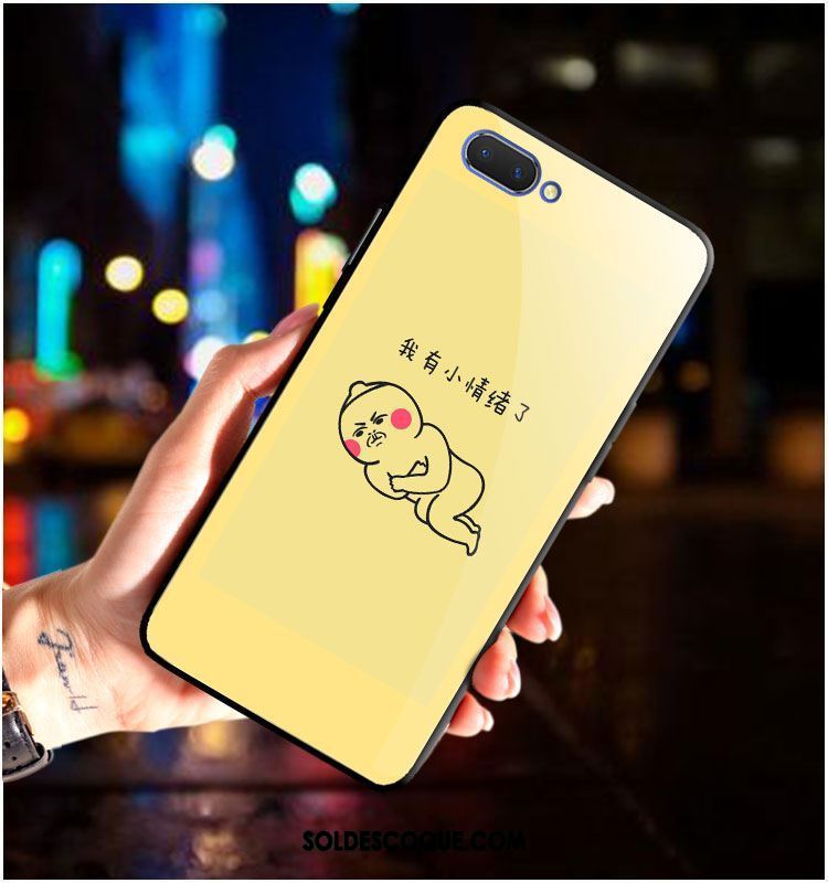 Coque Oppo A5 Miroir Téléphone Portable Amour Tendance Petit Housse Soldes