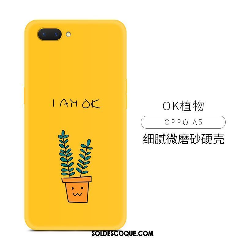 Coque Oppo A5 Tout Compris Créatif Charmant Étui Tendance Pas Cher