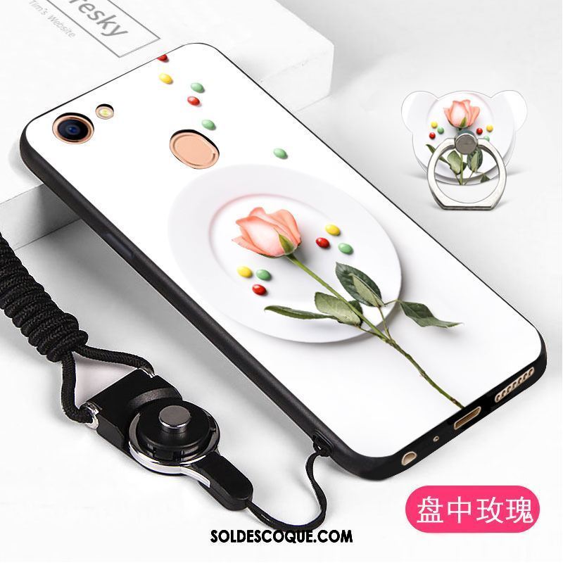 Coque Oppo A73 Blanc Téléphone Portable Incassable Fluide Doux Tendance En Vente