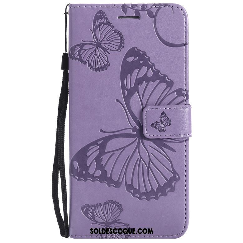 Coque Oppo A73 Fluide Doux Tout Compris Violet Étui Téléphone Portable Housse En Vente