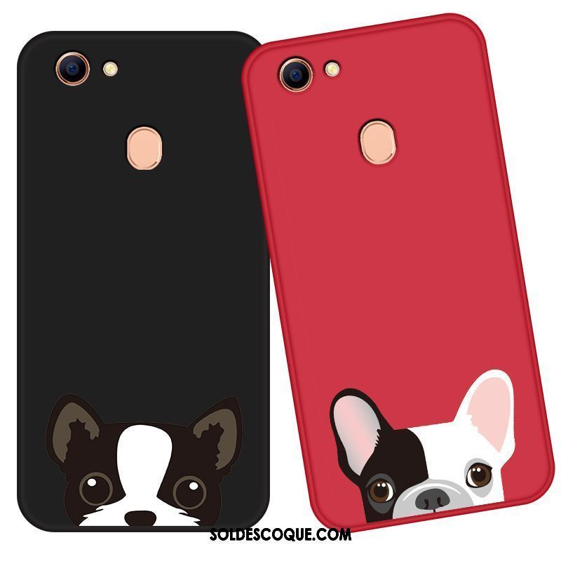 Coque Oppo A73 Silicone Téléphone Portable Tout Compris Noir Protection Pas Cher