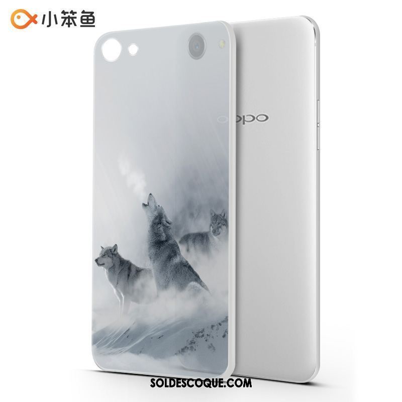 Coque Oppo A73 Tendance Personnalité Petit Blanc Téléphone Portable Soldes