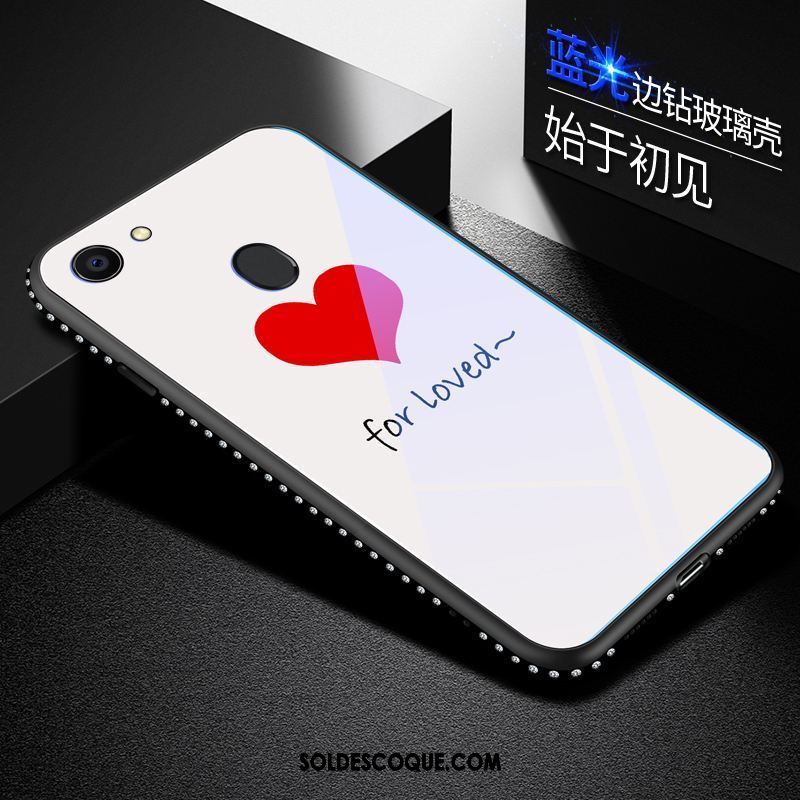 Coque Oppo A73 Étui Bleu Mode Créatif Téléphone Portable Pas Cher