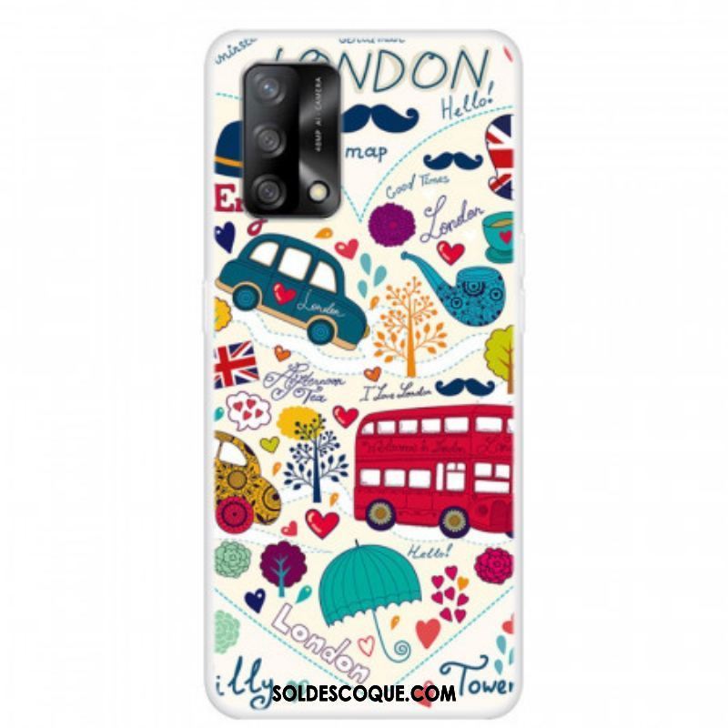 Coque Oppo A74 4G London Life