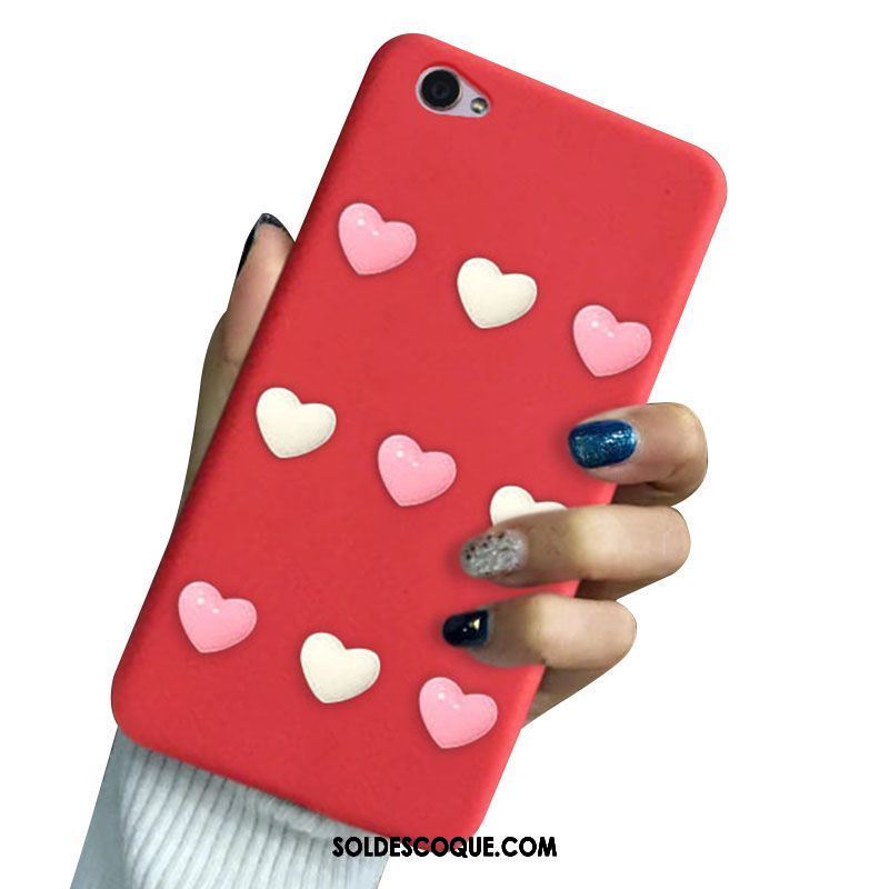 Coque Oppo A83 Incassable Personnalité Rouge Marque De Tendance Créatif Pas Cher