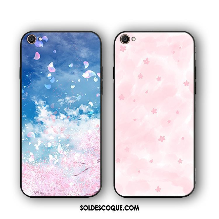 Coque Oppo A83 Ornements Suspendus Sakura Rose Fluide Doux Téléphone Portable Pas Cher