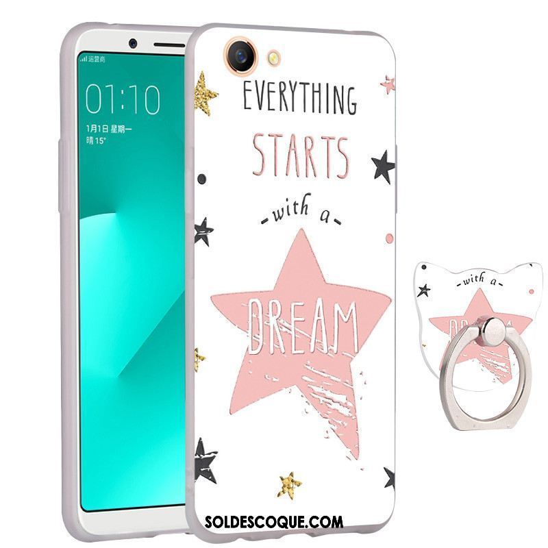 Coque Oppo A83 Silicone Blanc Téléphone Portable Protection Incassable En Ligne