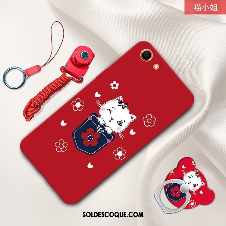 Coque Oppo A83 Silicone Tendance Rouge Téléphone Portable Tout Compris Housse Soldes