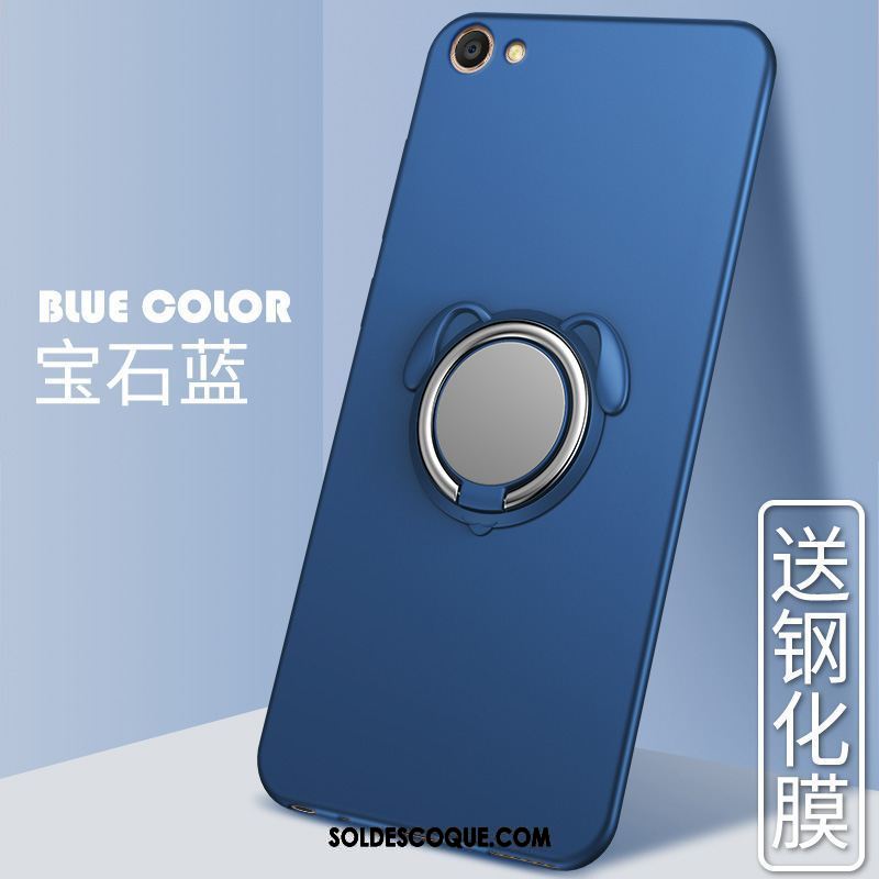 Coque Oppo A83 Tout Compris Anneau Étui Incassable Net Rouge En Vente