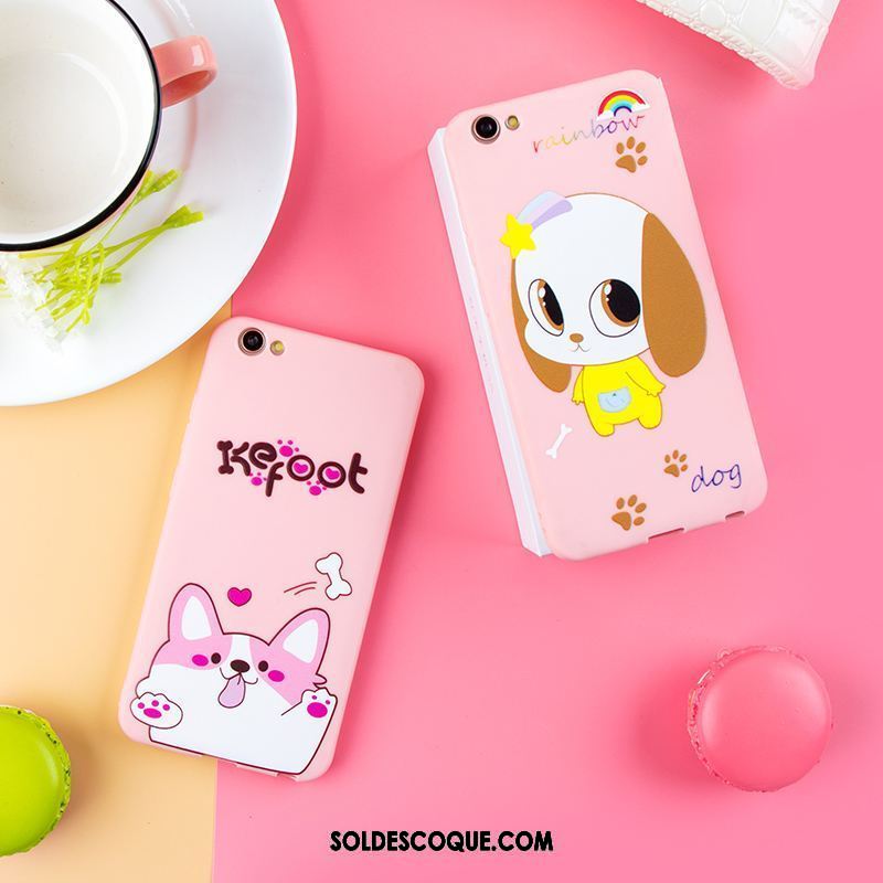 Coque Oppo A83 Téléphone Portable Étui Tendance Protection Rose En Vente