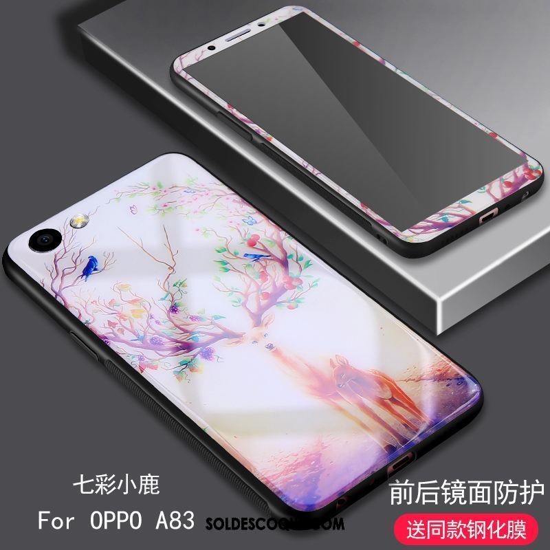 Coque Oppo A83 Étui Silicone Incassable Téléphone Portable Membrane Pas Cher