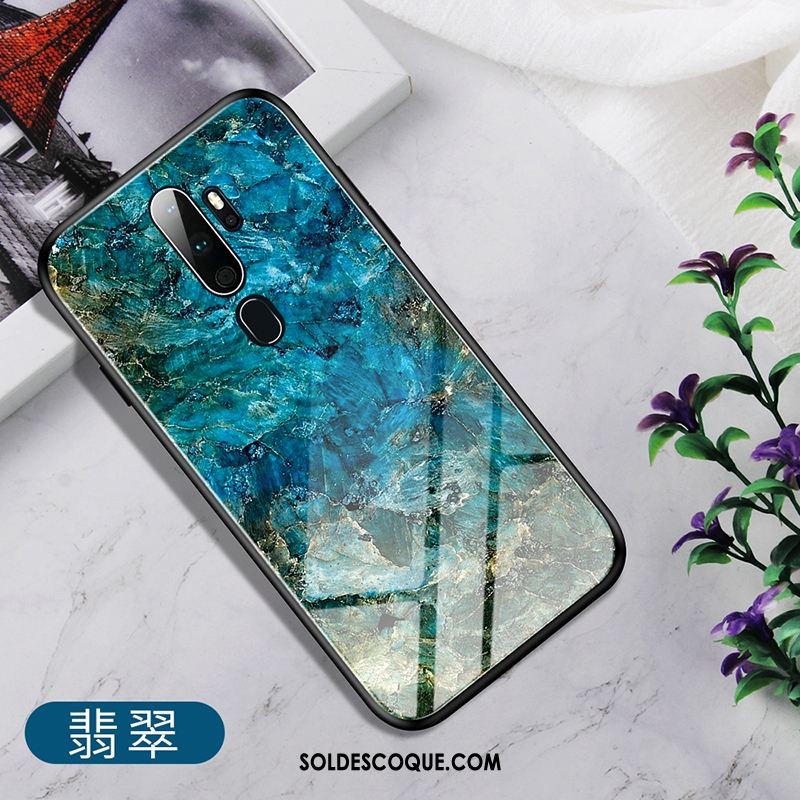 Coque Oppo A9 2020 Dégradé Protection Téléphone Portable Verre Housse En Vente