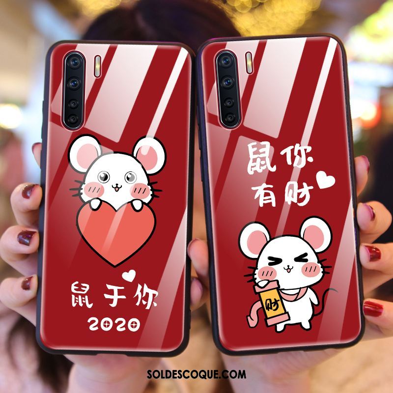 Coque Oppo A91 Dessin Animé Charmant Téléphone Portable Silicone Étui Housse Pas Cher