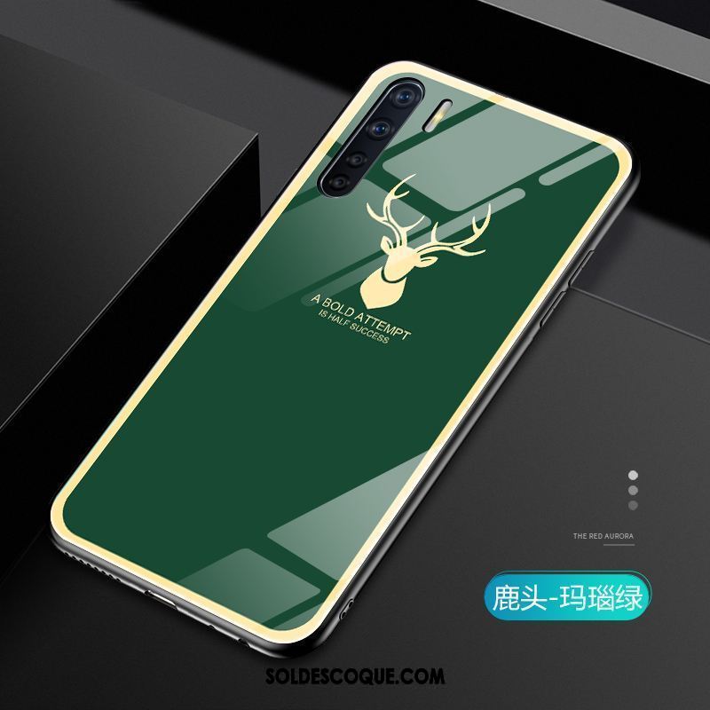 Coque Oppo A91 Incassable Marque De Tendance Difficile Mode Fluide Doux Soldes