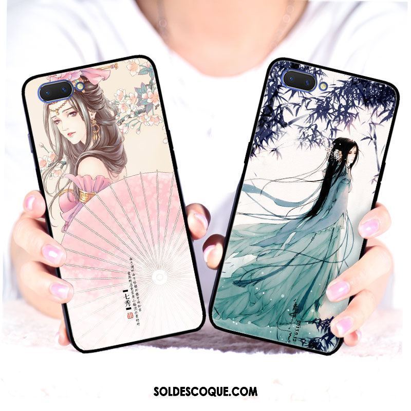 Coque Oppo Ax5 Miroir Vintage Créatif Verre Étui Pas Cher