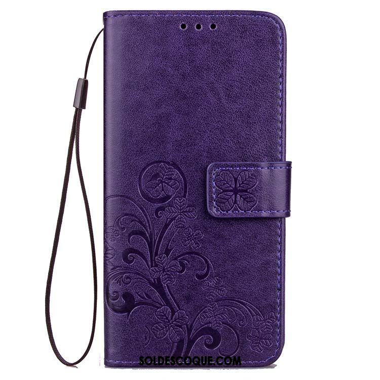 Coque Oppo Ax5 Protection Étui Incassable Violet Étui En Cuir Soldes