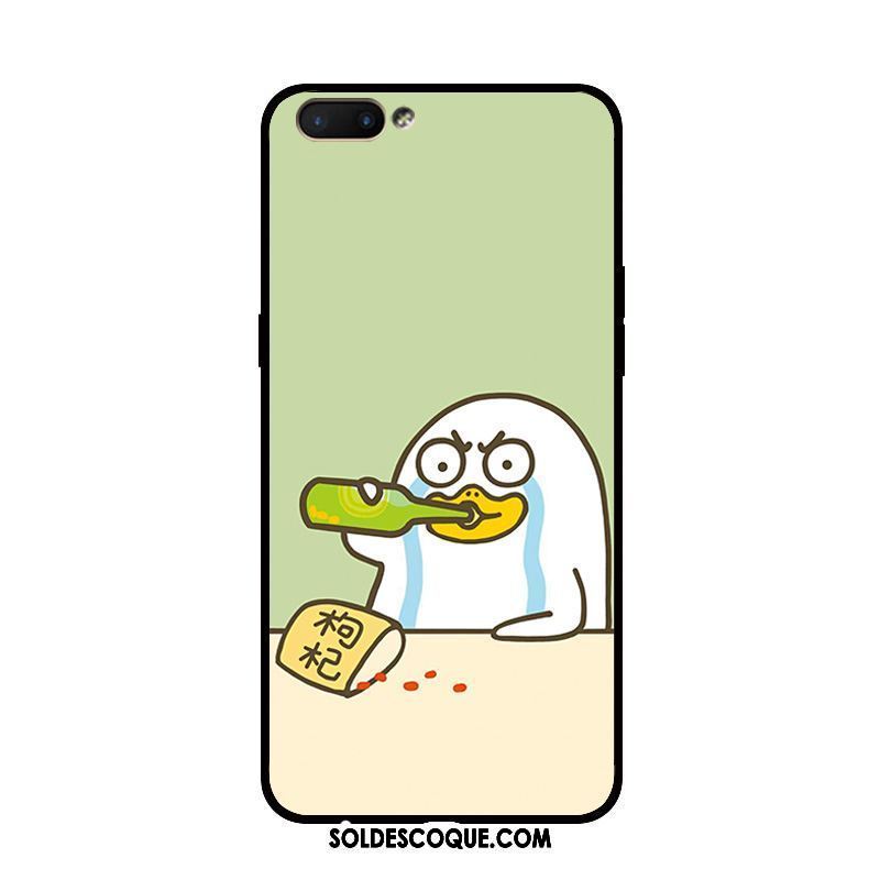 Coque Oppo Ax5 Tout Compris Fluide Doux Téléphone Portable Dessin Animé Vert En Ligne