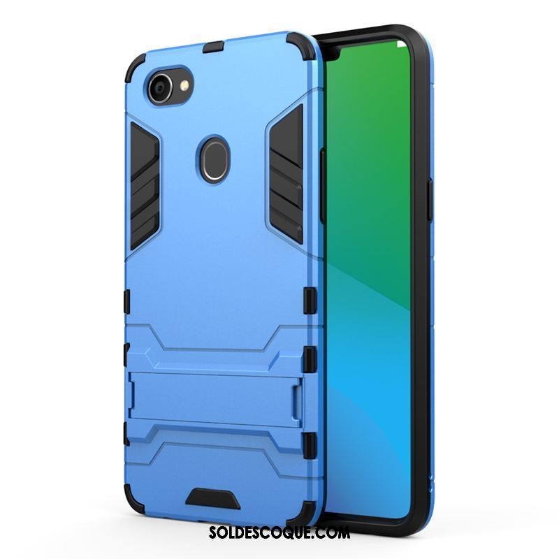 Coque Oppo F7 Délavé En Daim Silicone Téléphone Portable Incassable Protection Pas Cher