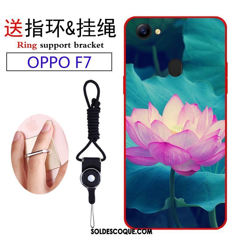 Coque Oppo F7 Protection Étui Personnalité Téléphone Portable Vert En Vente