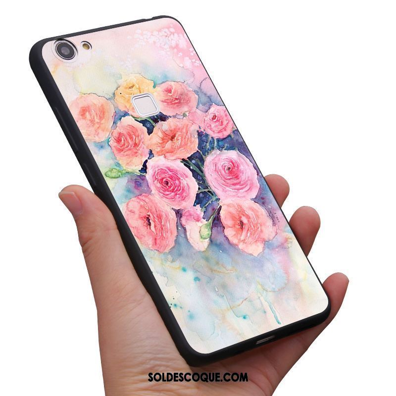 Coque Oppo F7 Vintage Protection Petit Art Étui Soldes