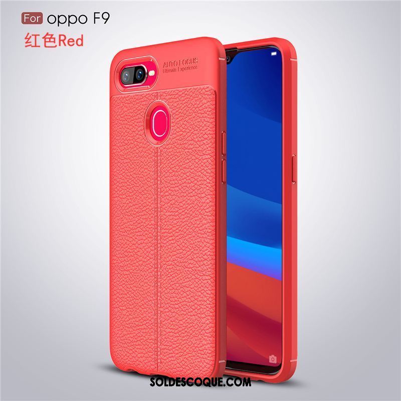 Coque Oppo F9 Simple Fluide Doux Étui Personnalité Tout Compris Pas Cher