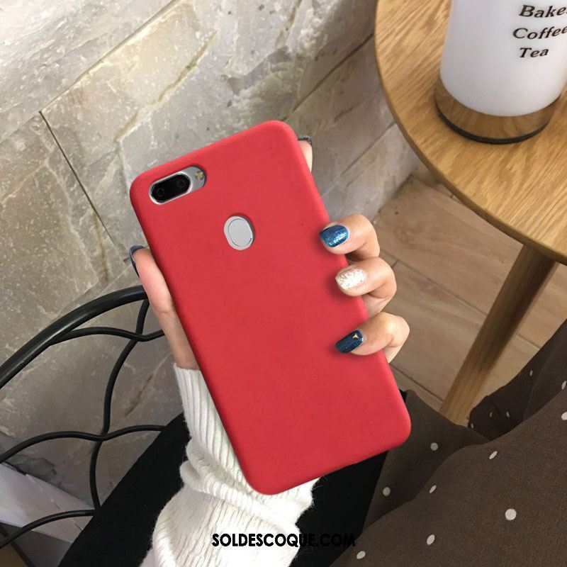 Coque Oppo F9 Starry Silicone Délavé En Daim Très Mince Fluide Doux Simple En Vente