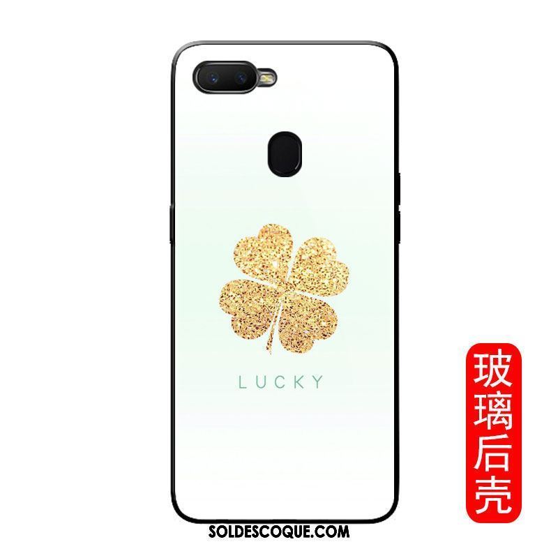 Coque Oppo F9 Verre Silicone Petit Étui Téléphone Portable En Vente