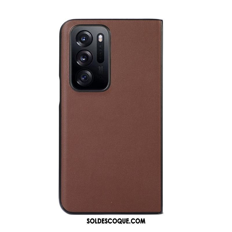 Coque Oppo Find N Véritable cuir