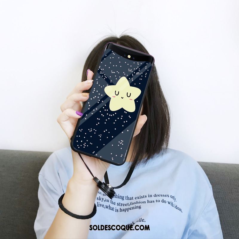 Coque Oppo Find X Ornements Suspendus Téléphone Portable Incassable Protection Étoile Pas Cher