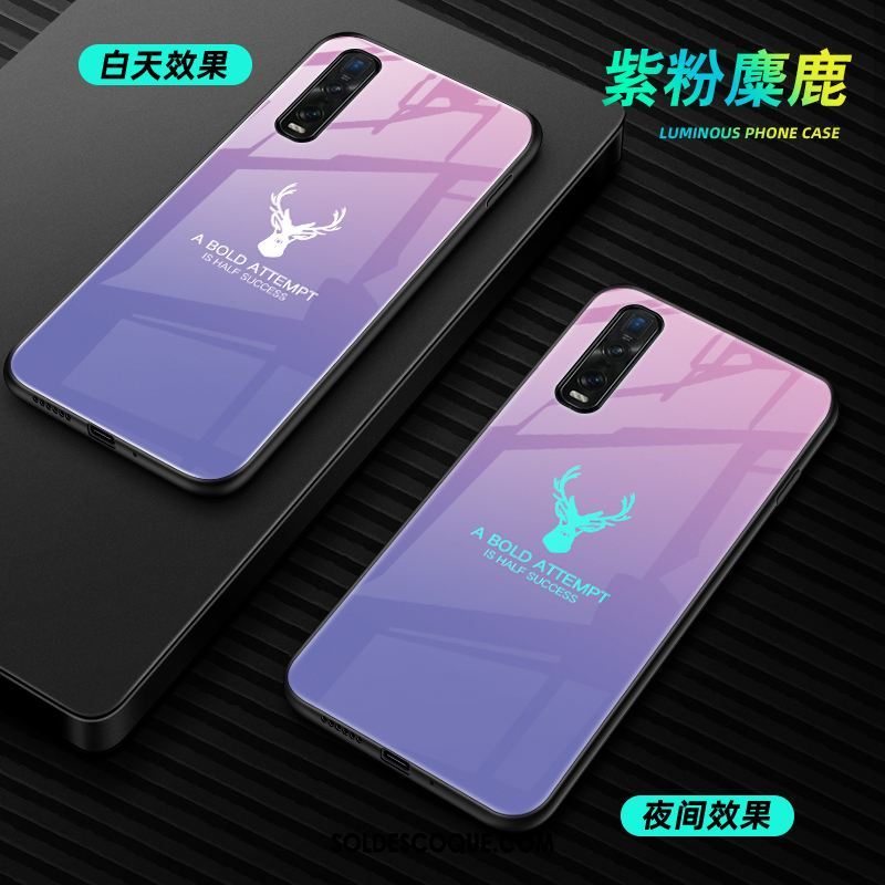 Coque Oppo Find X2 Pro Lumineuses Tout Compris Marque De Tendance Incassable Créatif Housse En Vente