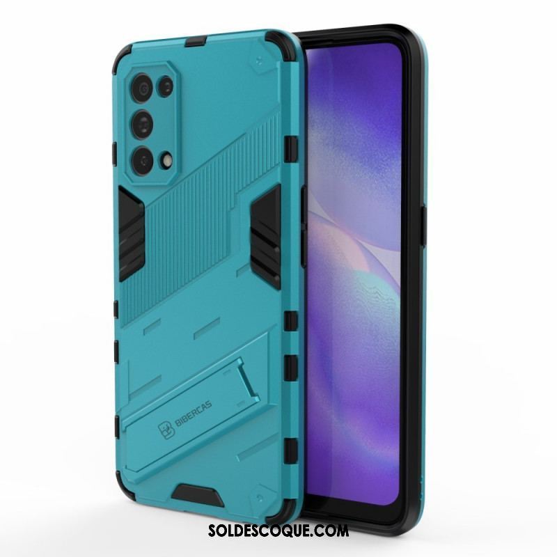 Coque Oppo Find X3 Lite Support Amovible Deux Positions Mains Libres