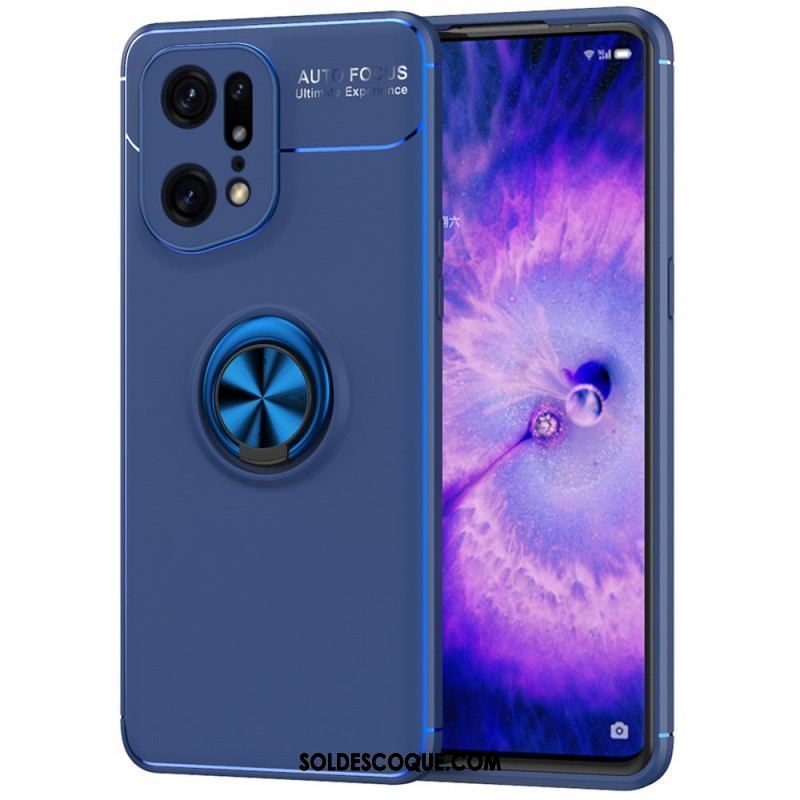 Coque Oppo Find X5 Pro Anneau Rotatif