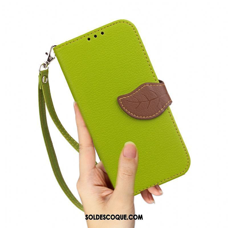 Coque Oppo R11s Vert Téléphone Portable Étui En Cuir Protection En Ligne