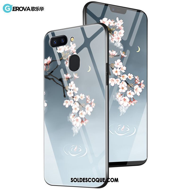 Coque Oppo R15 Fluide Doux Incassable Frais Petit Personnalité Housse Pas Cher