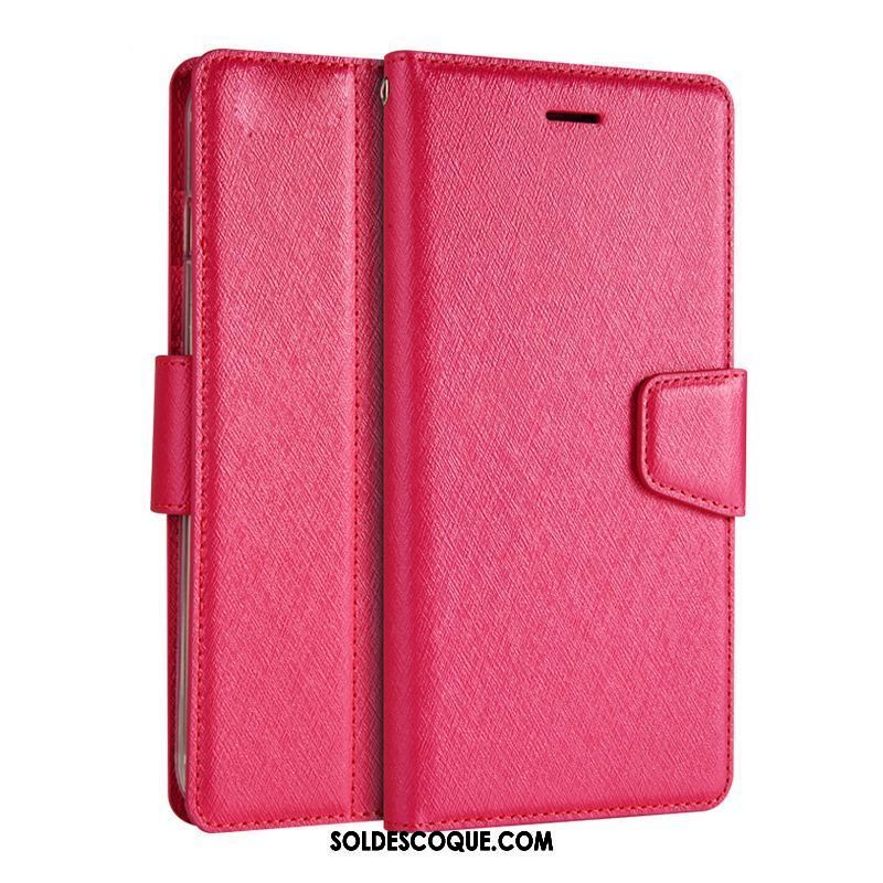 Coque Oppo R15 Pro Incassable Luxe Étui En Cuir Tendance Rouge En Ligne