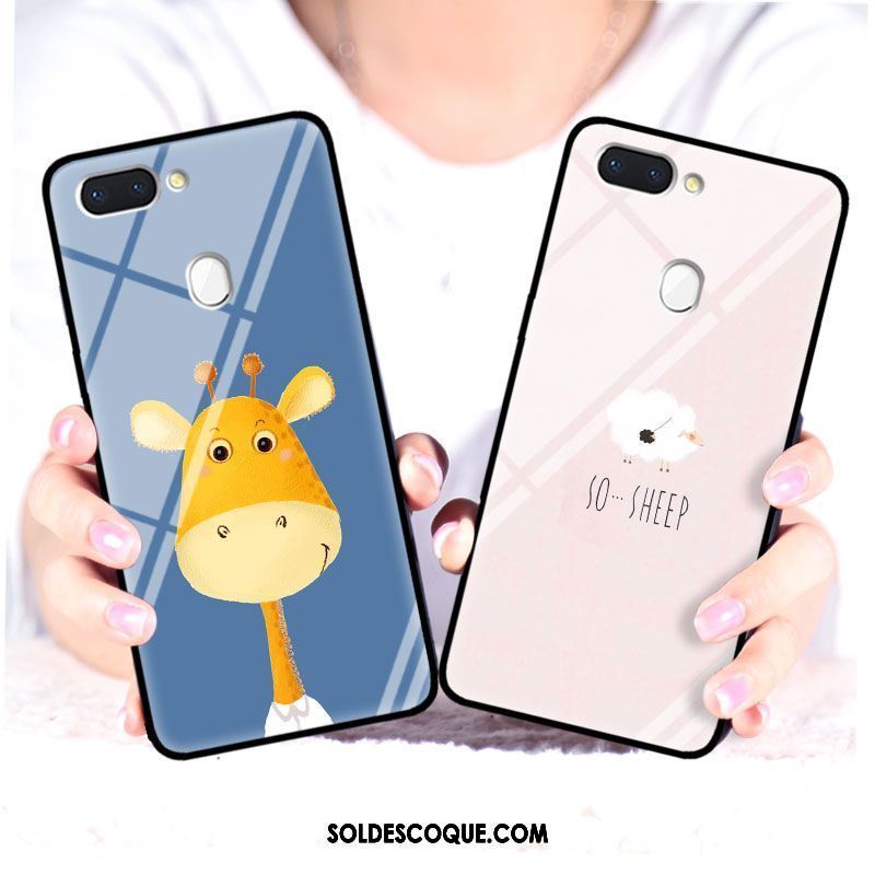 Coque Oppo R15 Pro Simple Mignonne Étoile Téléphone Portable Couvercle Arrière France