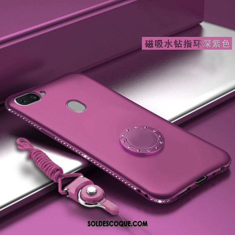 Coque Oppo R15 Étui Silicone Créatif Violet Tendance France